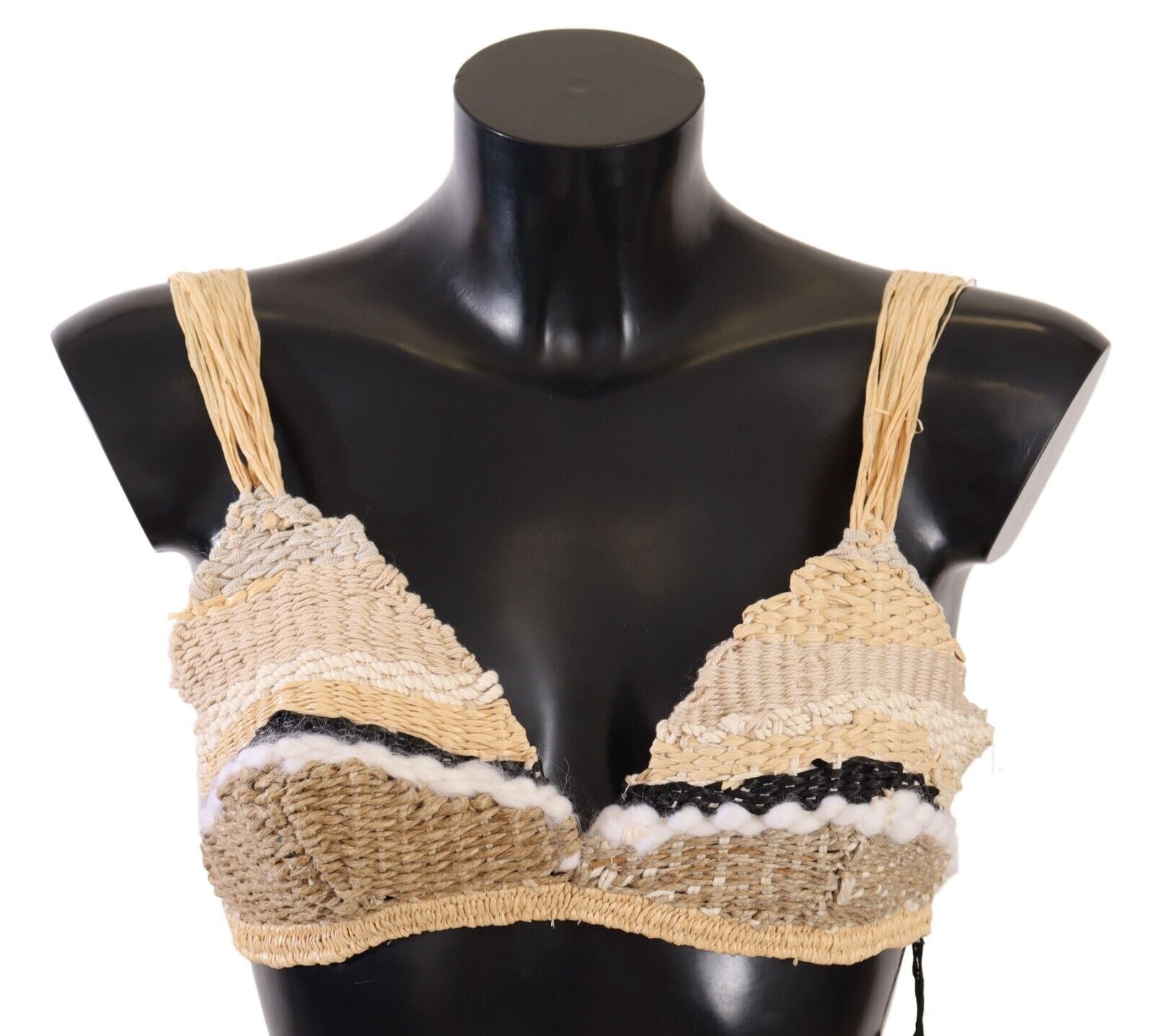Dolce & Gabbana Women's Woven Straw Bra