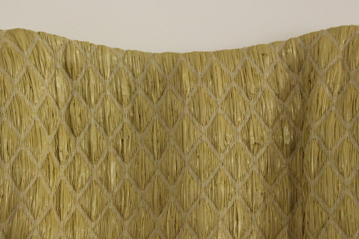 Andrea Incontri Gold Strapless Brocade Cocktail Dress