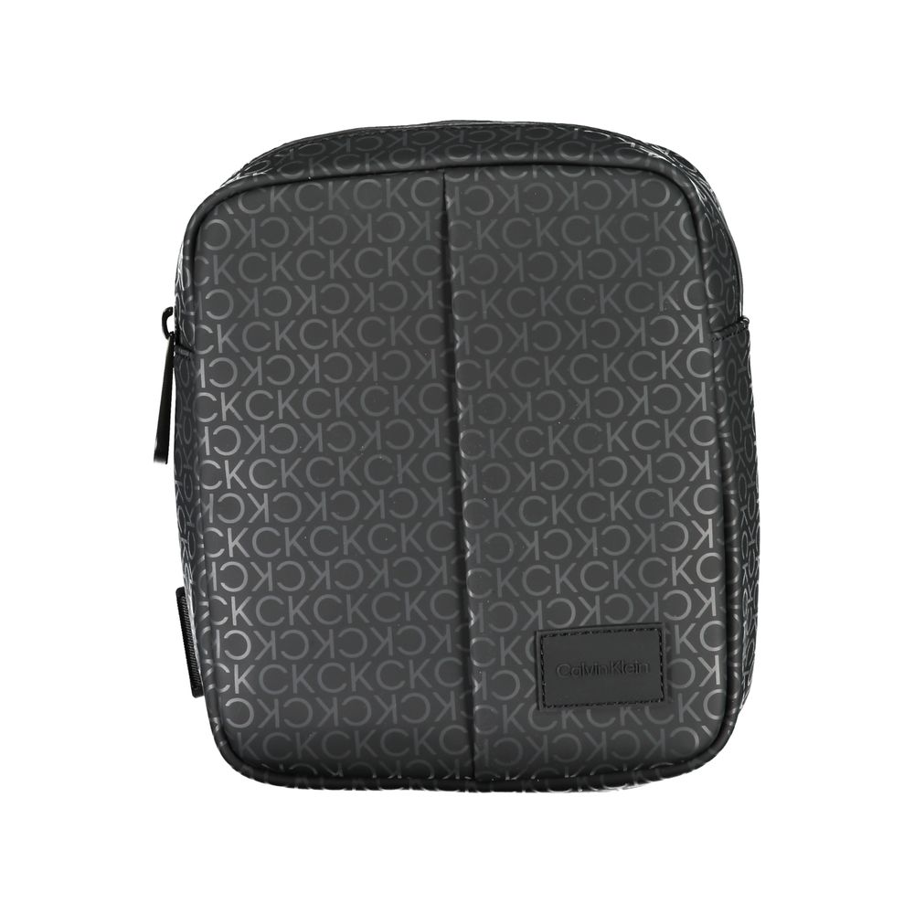 Calvin Klein Monogram Crossbody Bag for Men Black