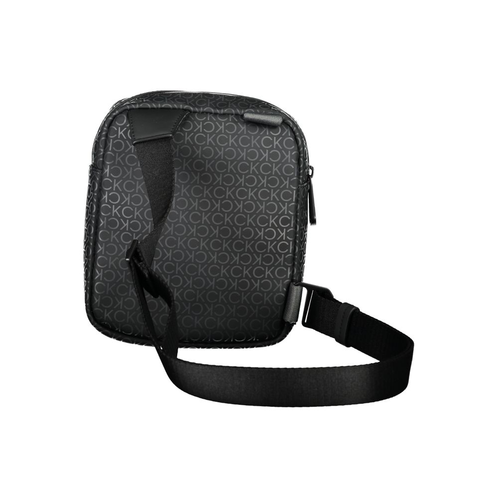 Calvin Klein Monogram Crossbody Bag for Men Black
