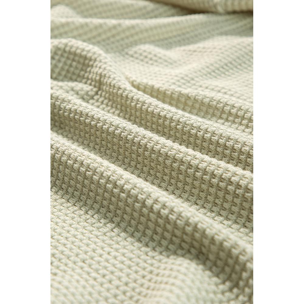 Azura Exchange Parchment Textured Buttoned Long Sleeve Top 2 Piece Shorts Set