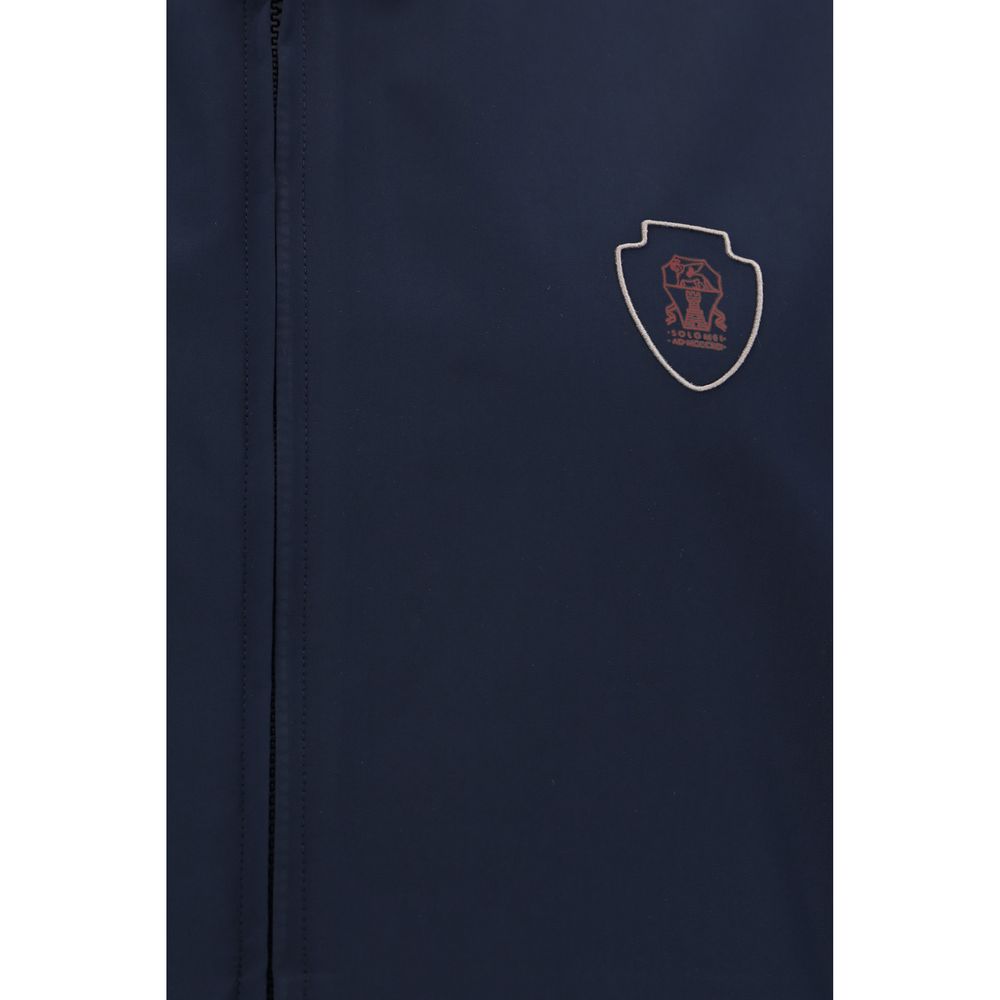 Sleeveless Knit Vest Zip Closure