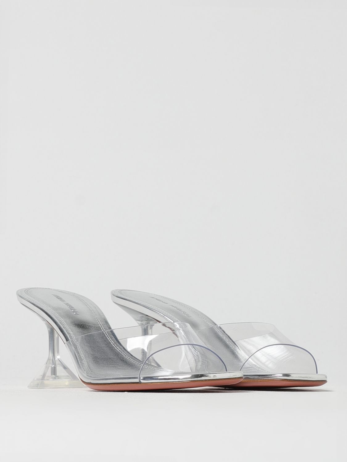 Lupita Glass Slipper PVC Heels