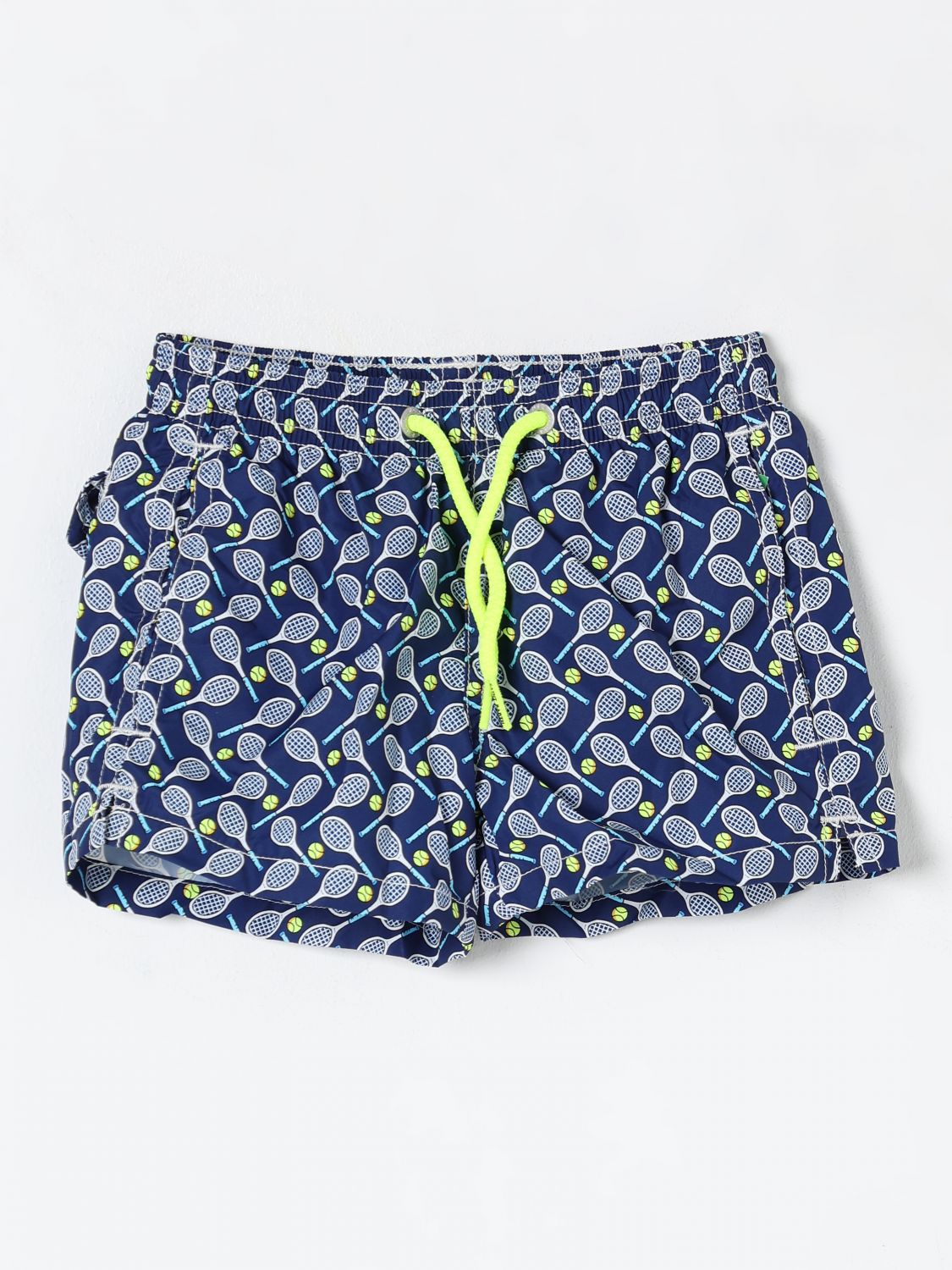 Tennis Print Swim Trunks