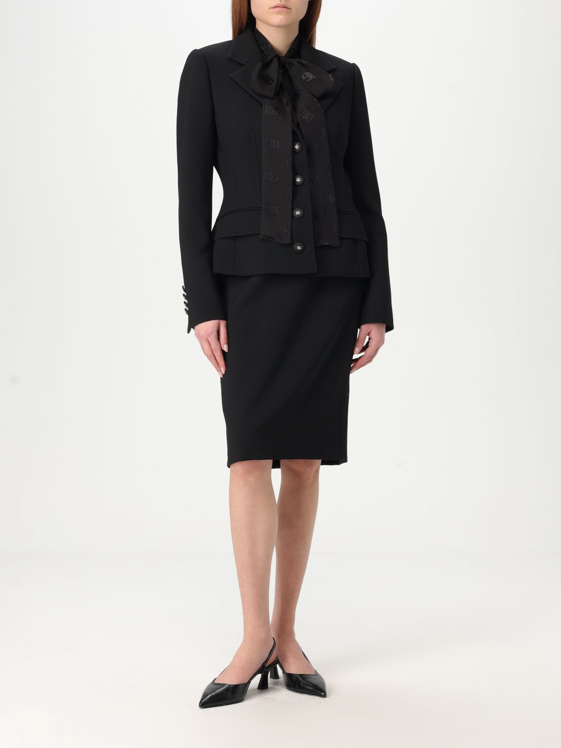 Tailored Wool Pantsuit