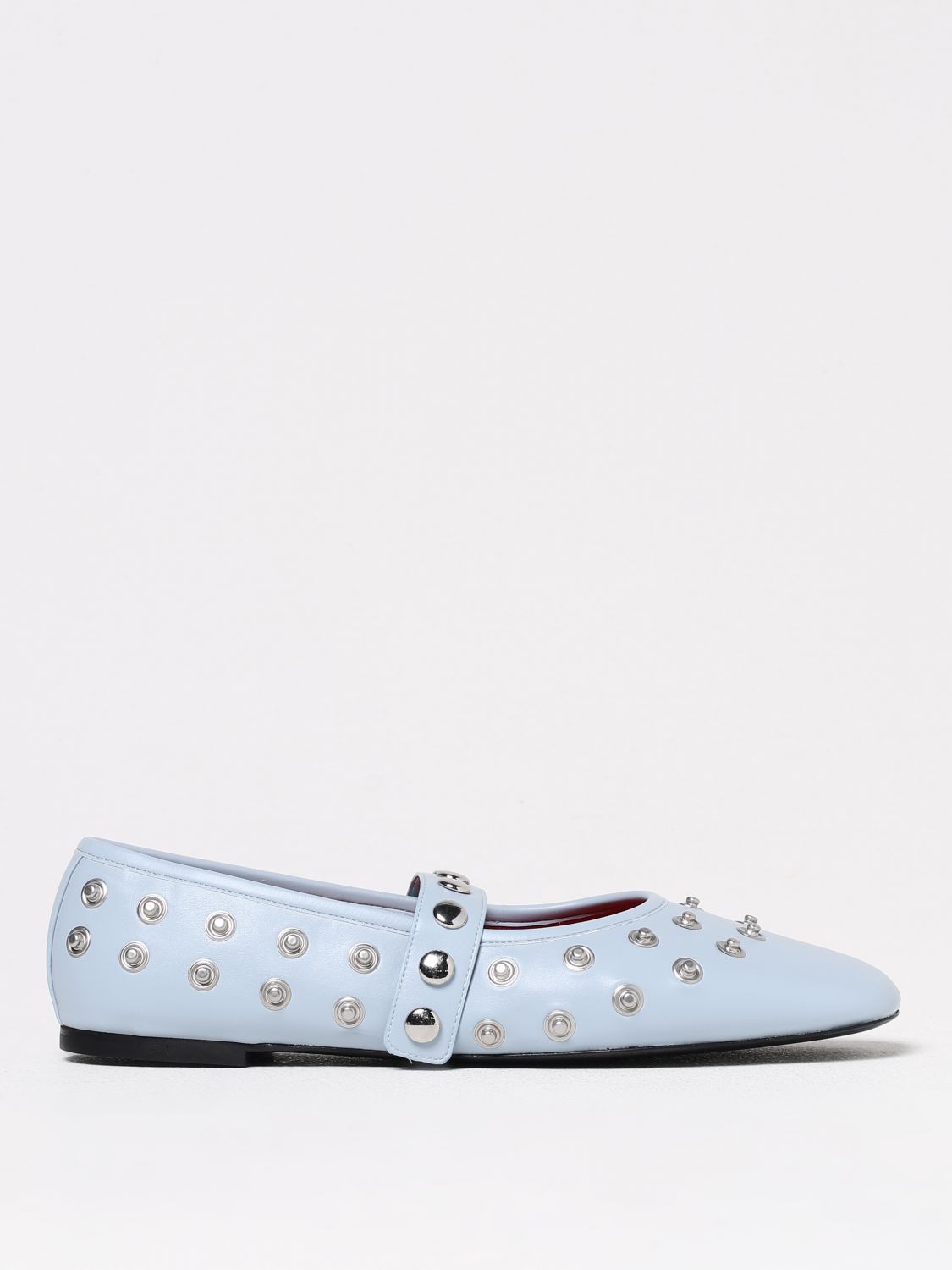 Studded Ballerina Flats