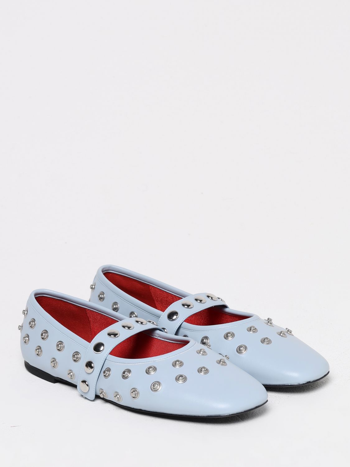 Studded Ballerina Flats