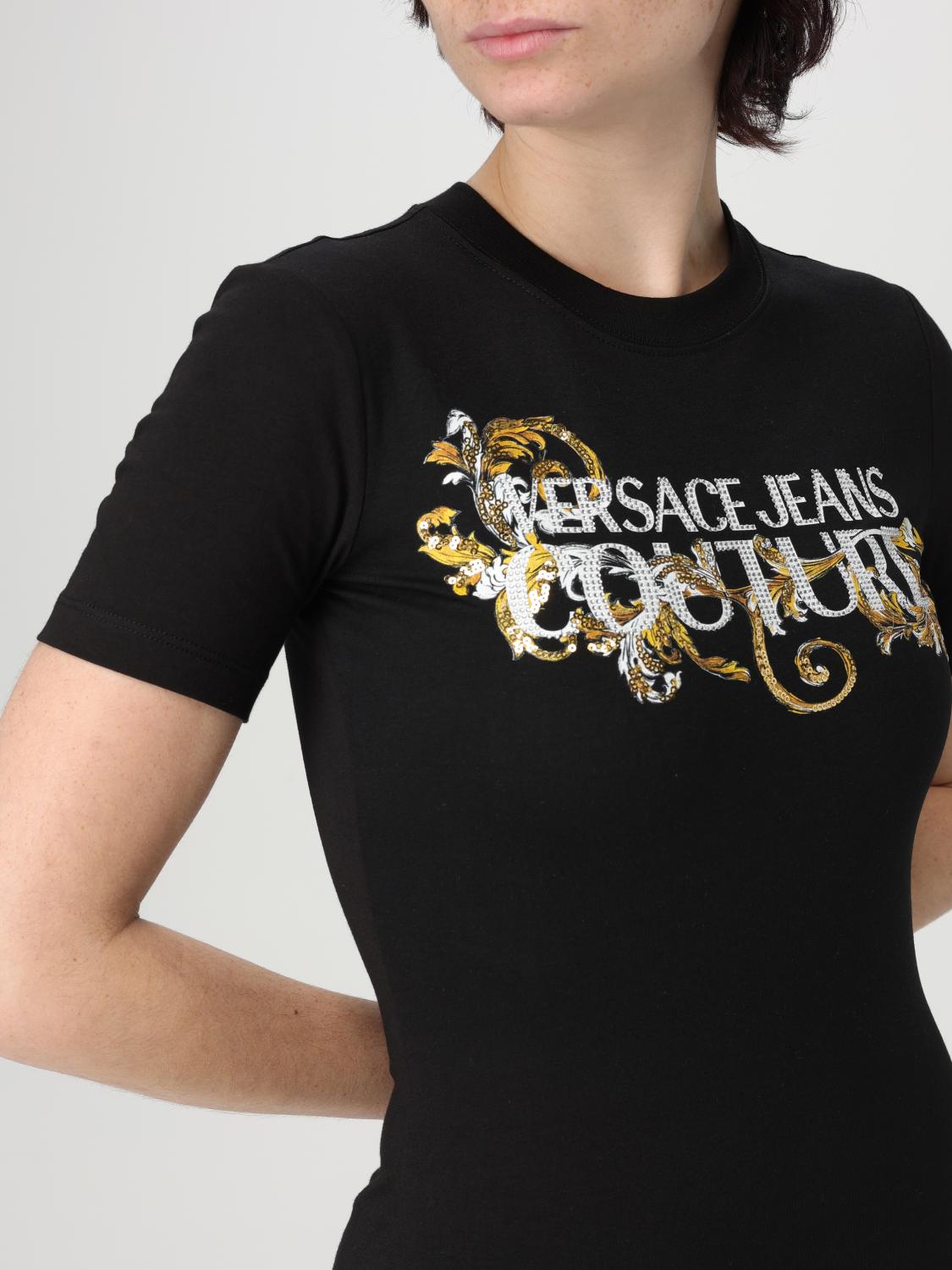 Couture Logo Mini TShirt Dress