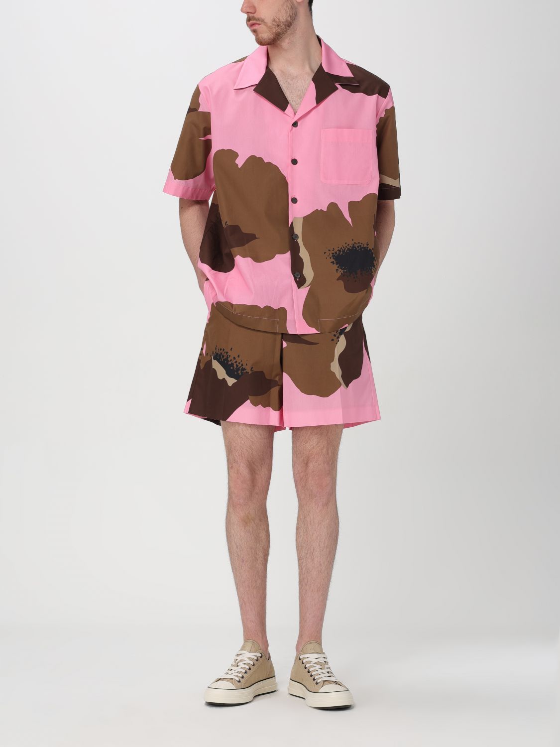 Floral Print Casual Shorts