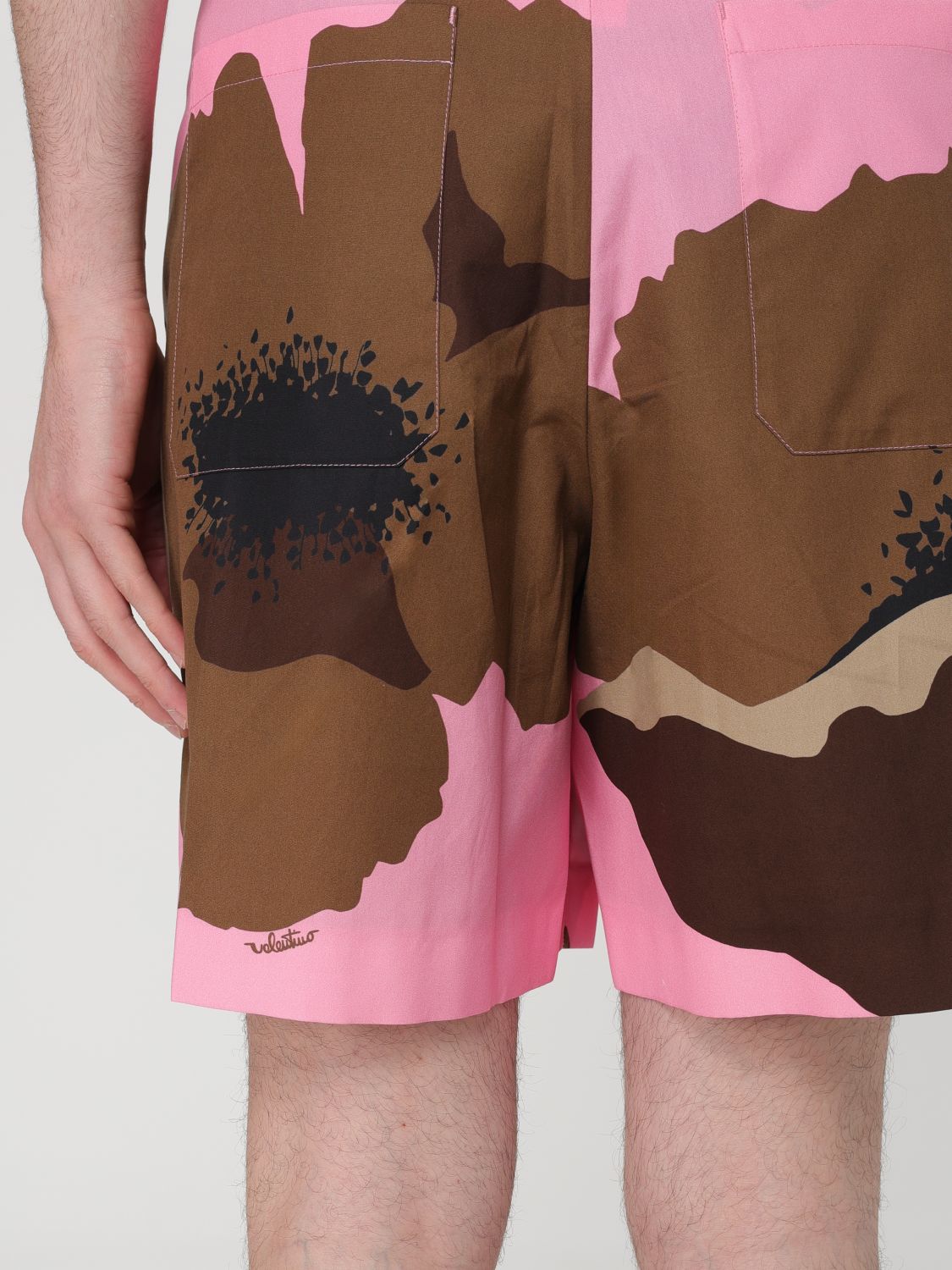 Floral Print Casual Shorts