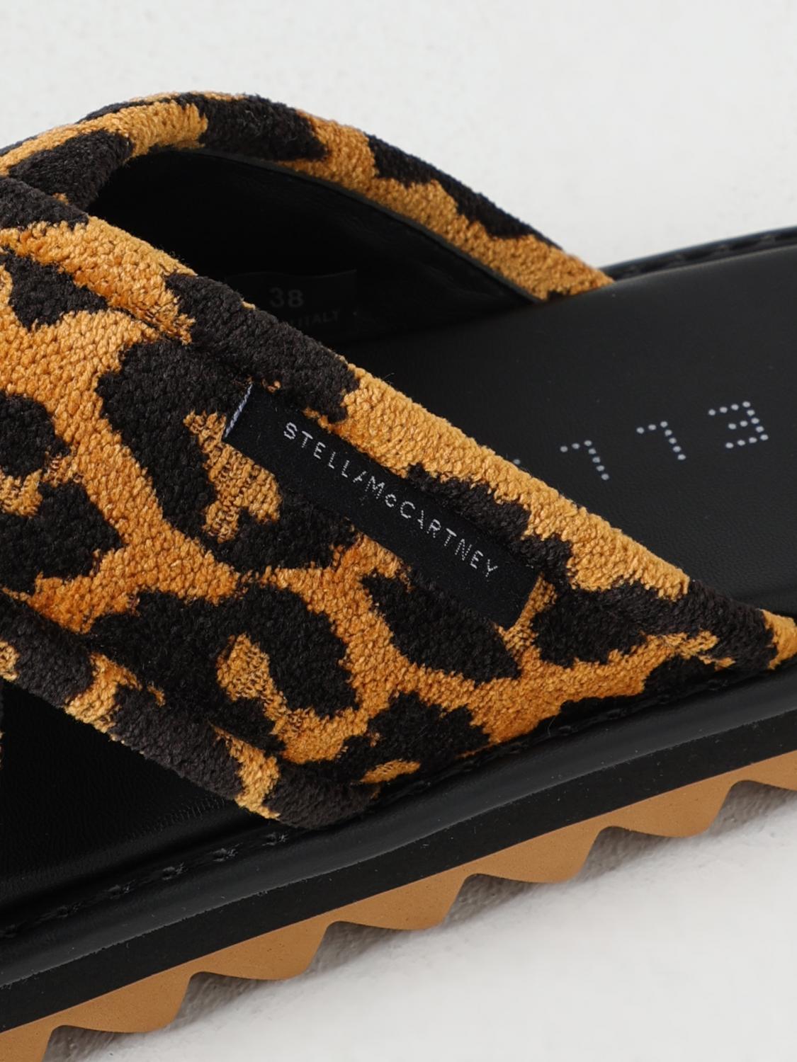 Loop Platform Slides Leopard Print