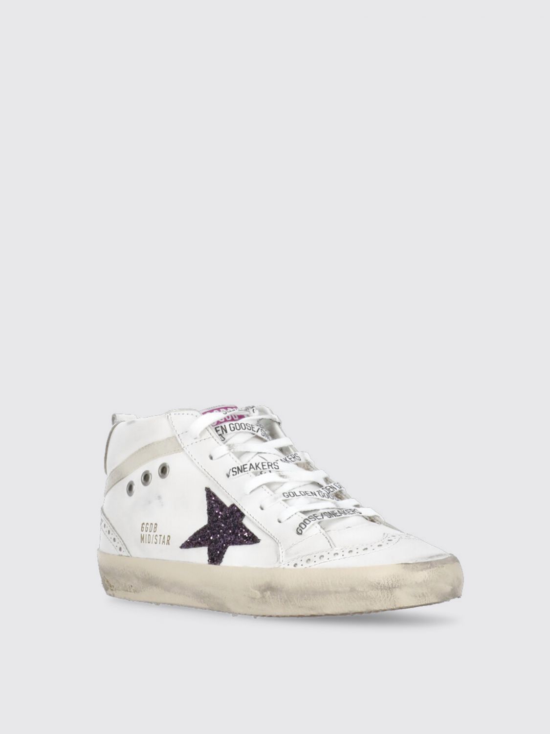 Mid Star Glitter Sneakers