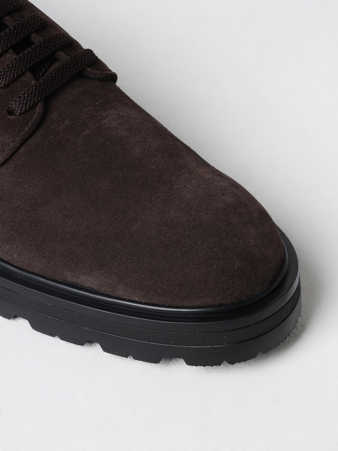 Suede Derby Shoes Casual Style