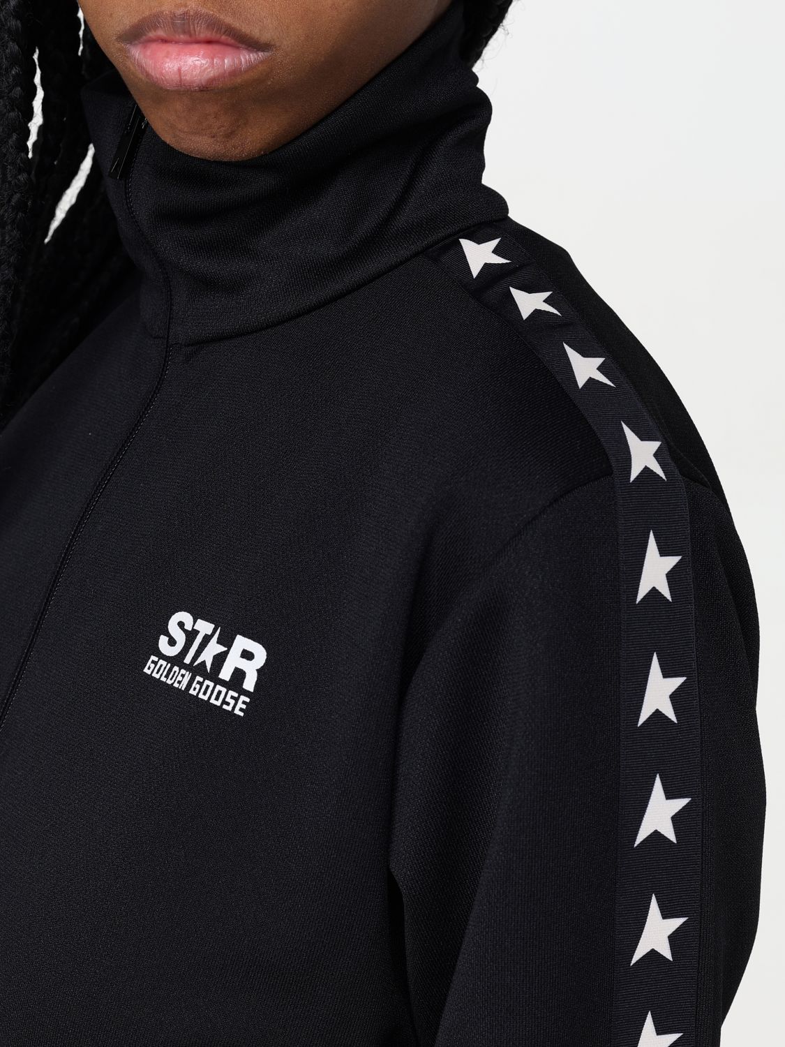 Star Track Jacket with Sleeve Detail