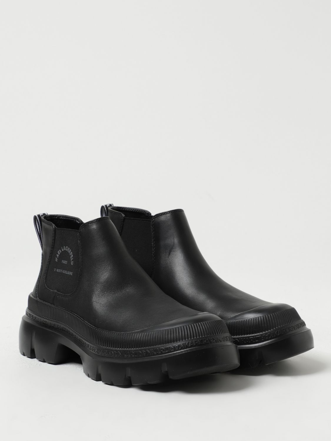 Karl Lagerfeld Chelsea Boots Chunky Sole