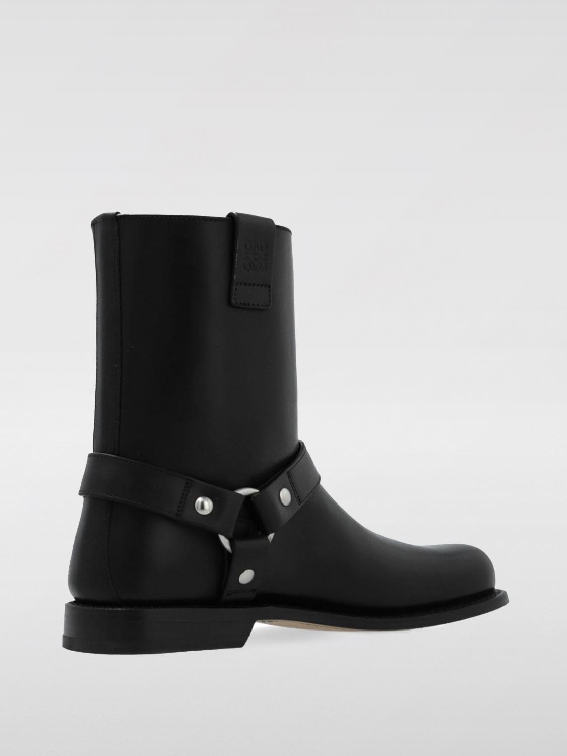 Leather Harness Boots