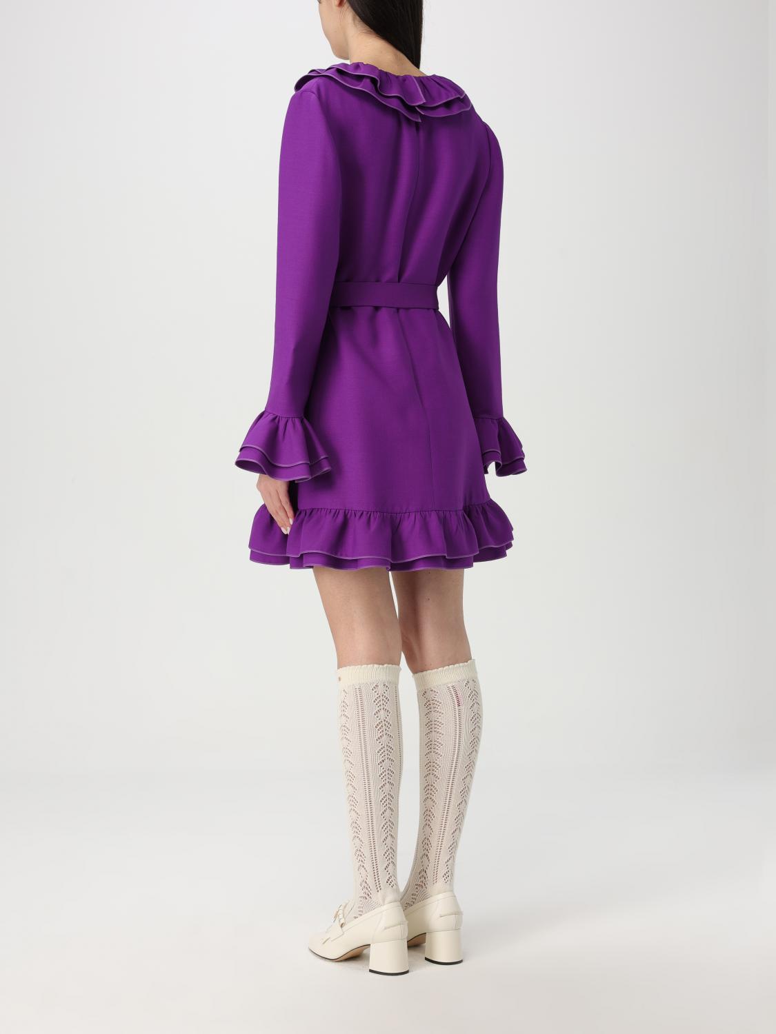 Ruffled Mini Dress ALine