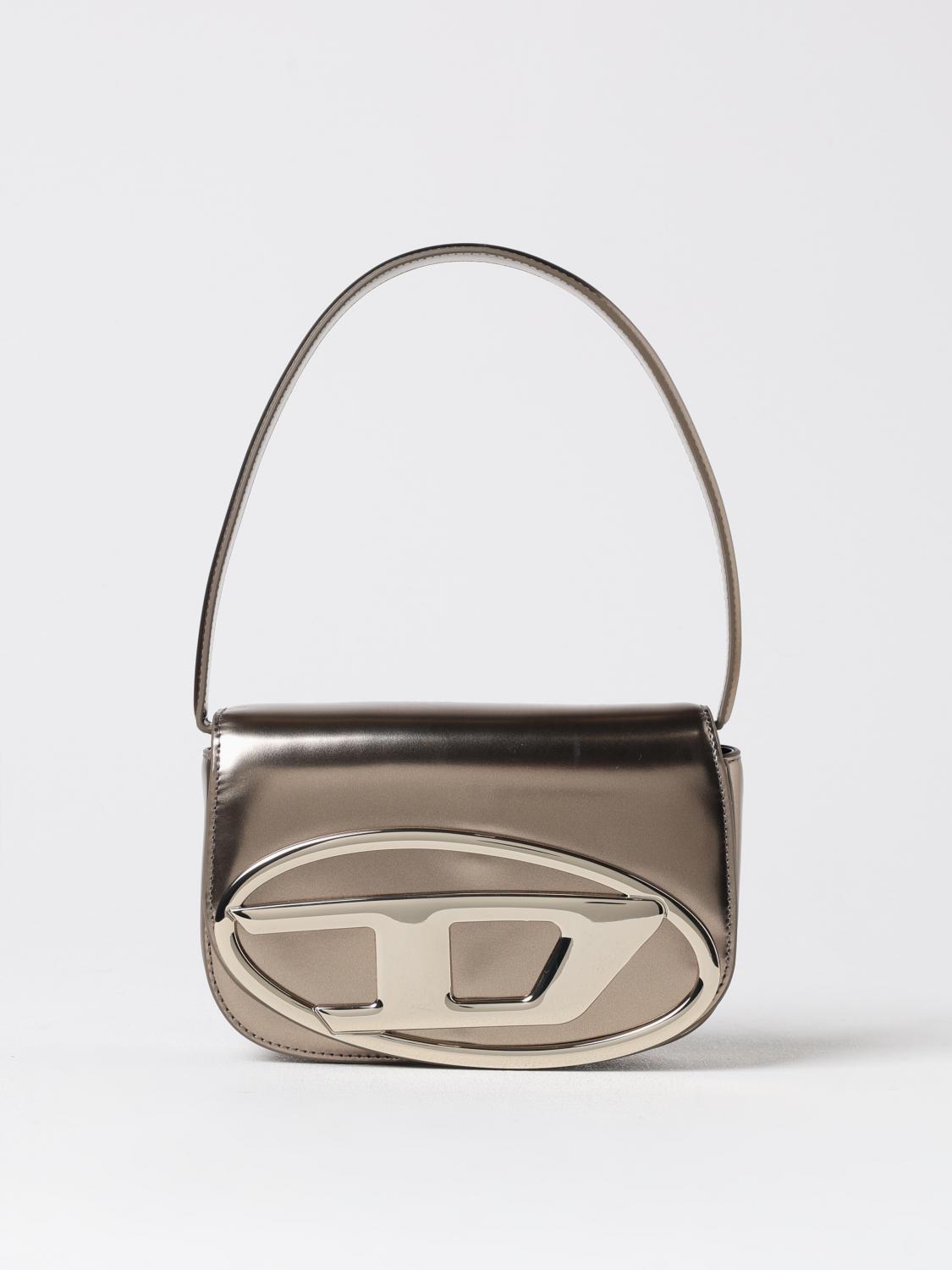 DIcon Metallic Shoulder Bag