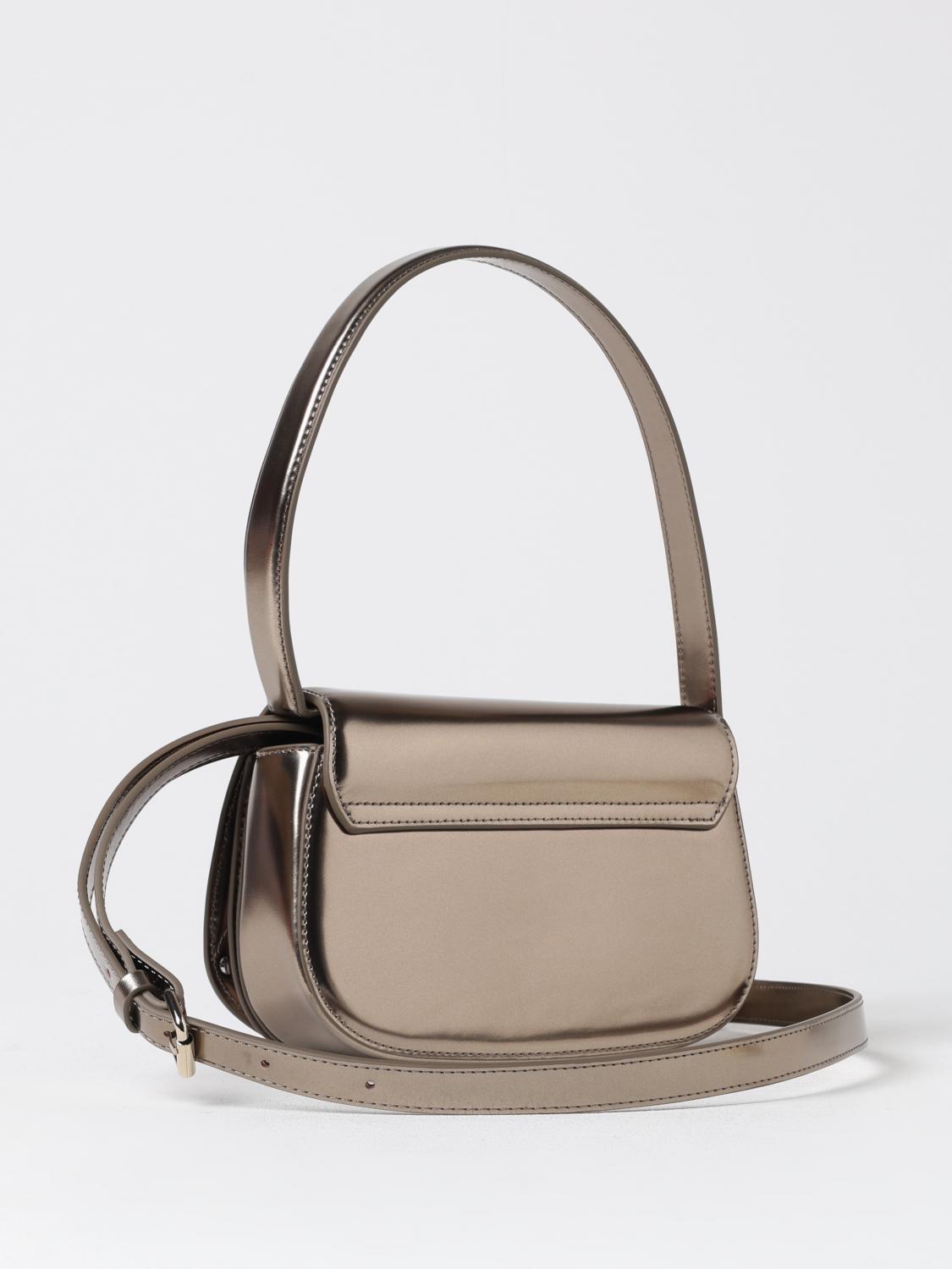 DIcon Metallic Shoulder Bag