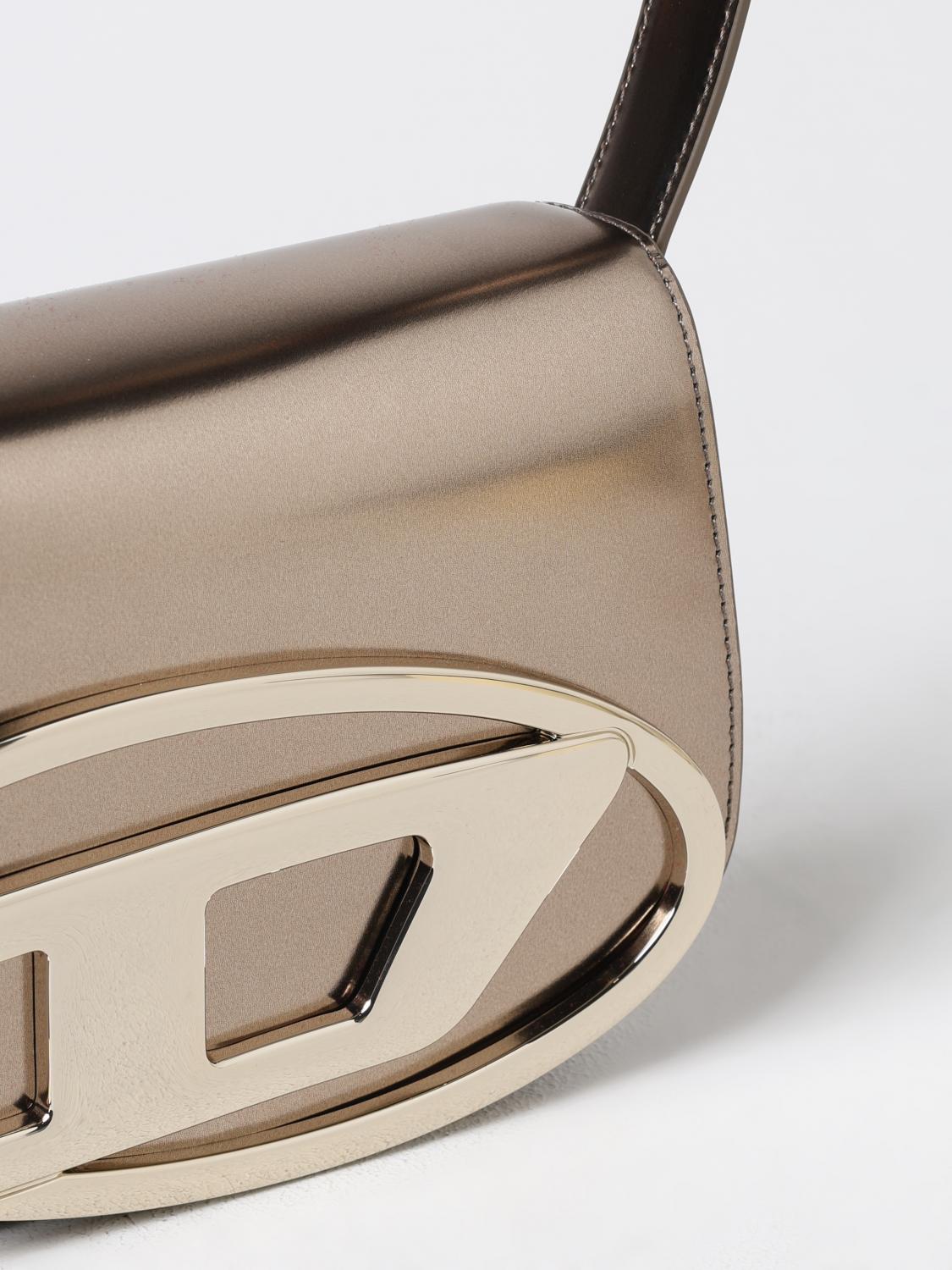 DIcon Metallic Shoulder Bag
