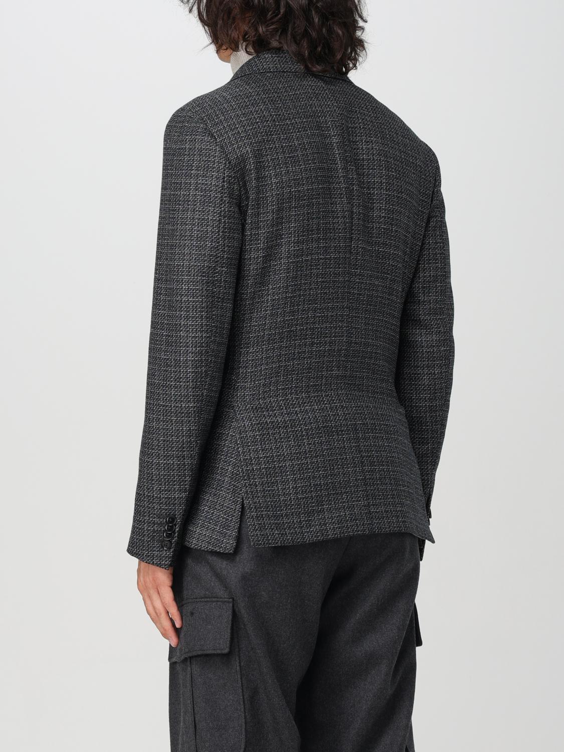 Classic Wool Blazer Textured Design
