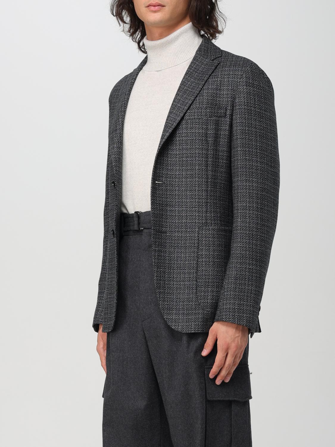 Classic Wool Blazer Textured Design