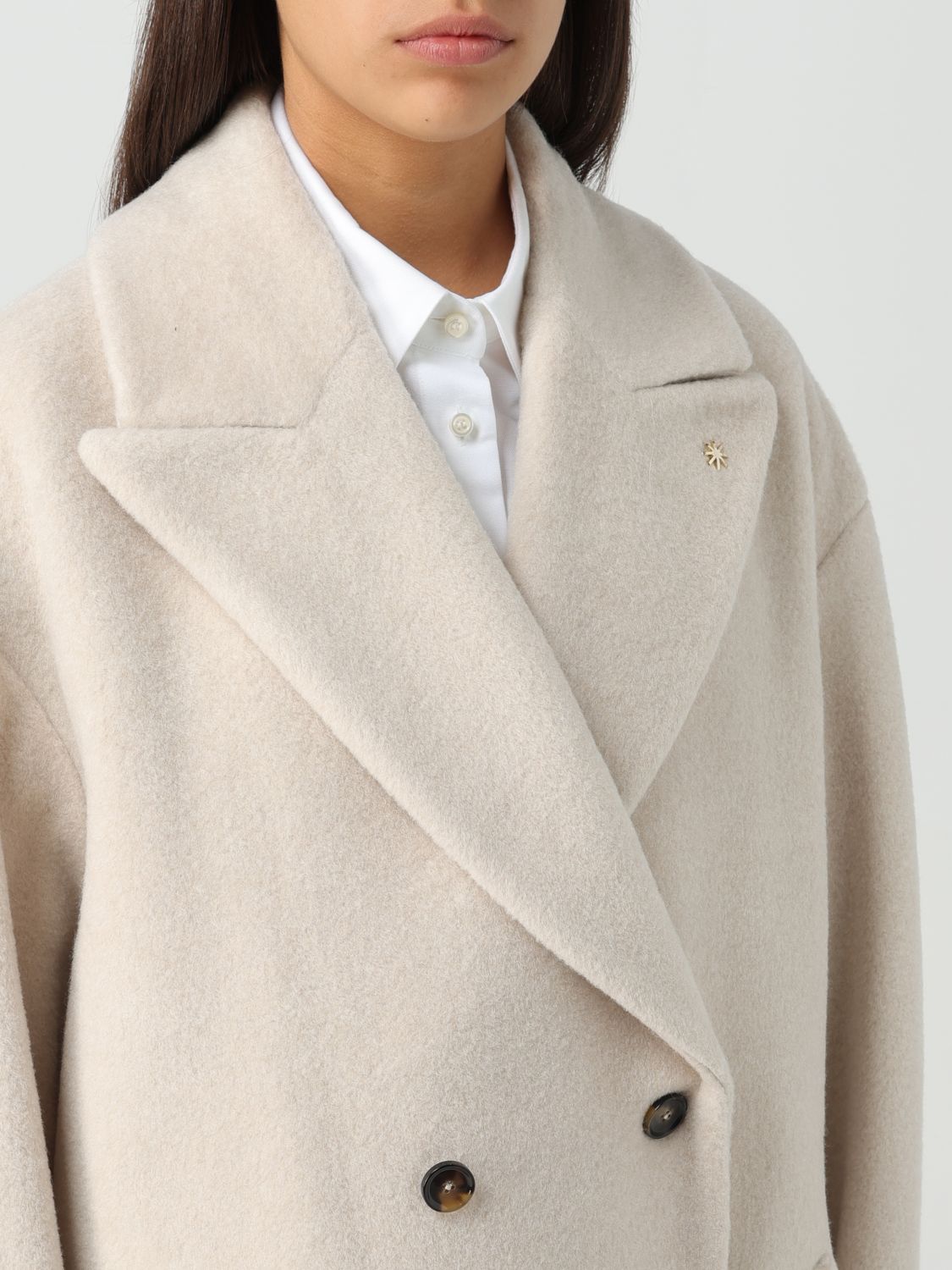 DoubleBreasted Wool Coat