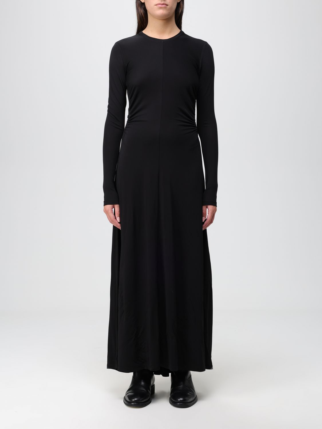 Long Sleeve Jersey Maxi Dress