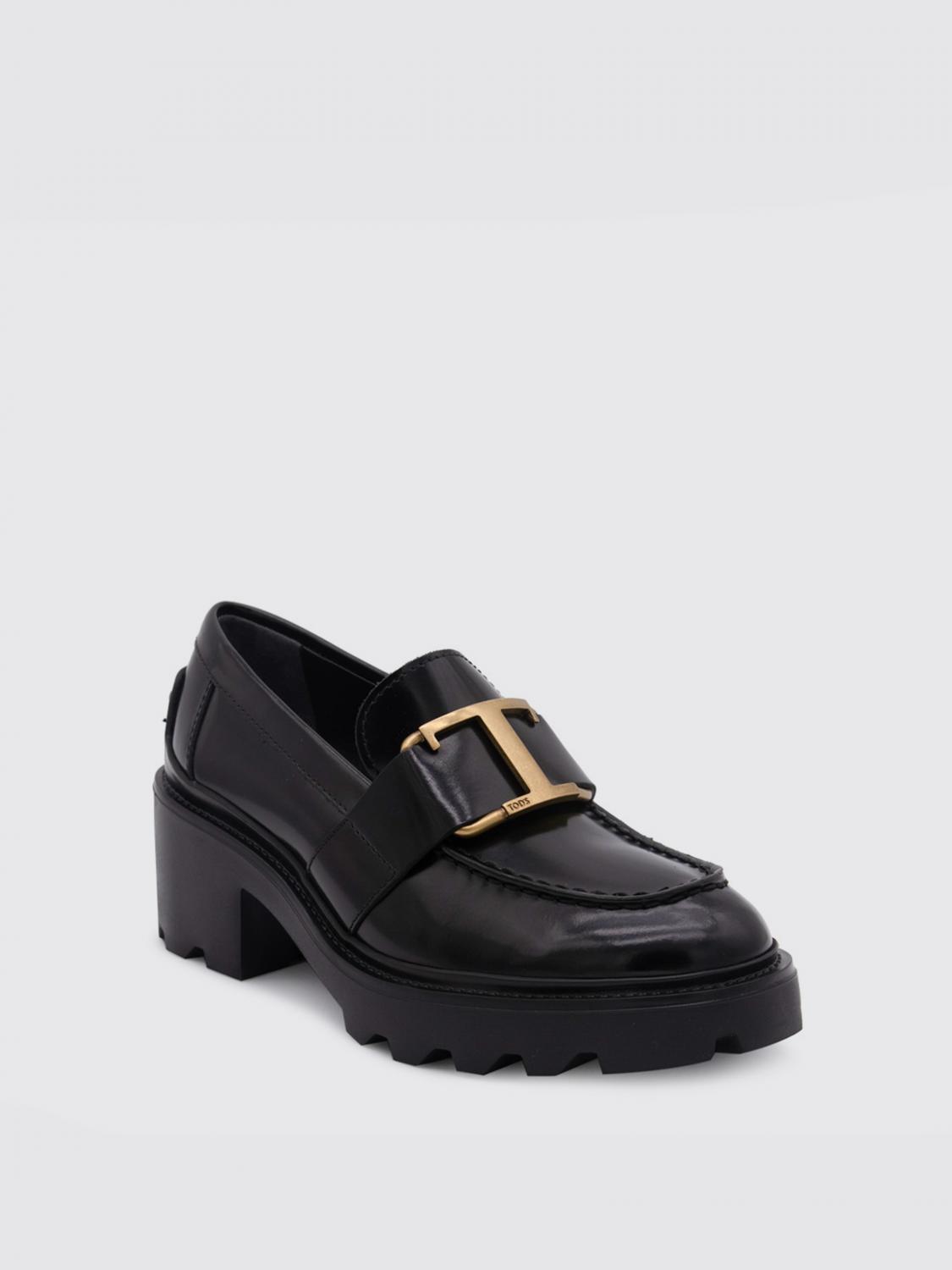 Gommino Platform Loafer Buckle Detail