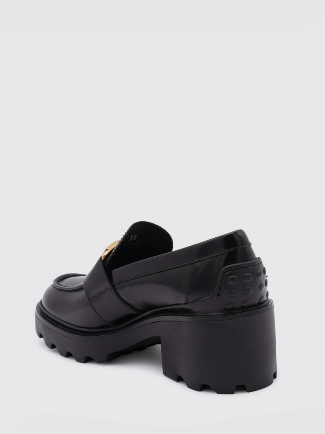 Gommino Platform Loafer Buckle Detail