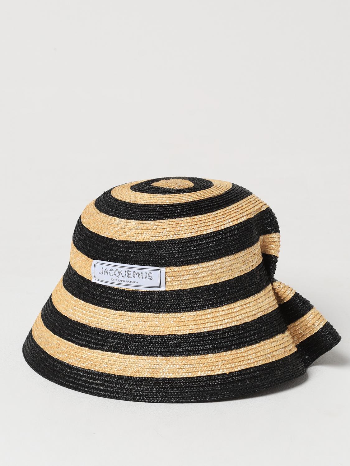 Le Bob Gadol Striped Straw Hat