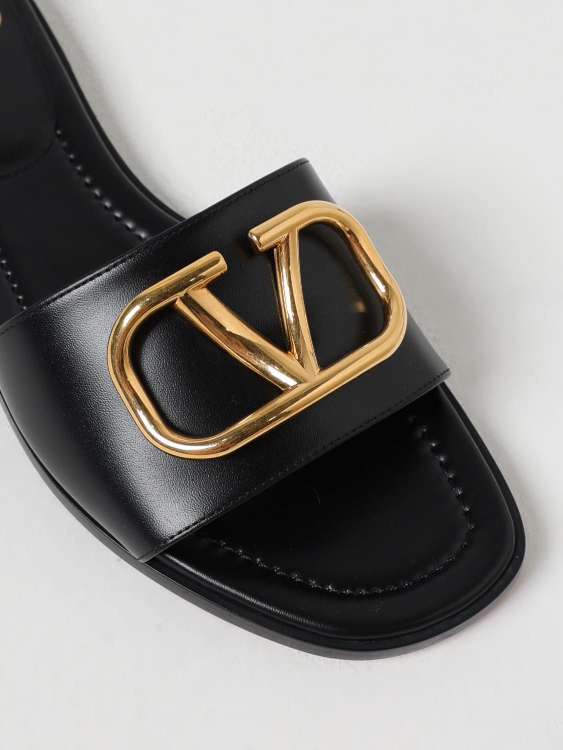 Roman Stud Slide Sandal Leather