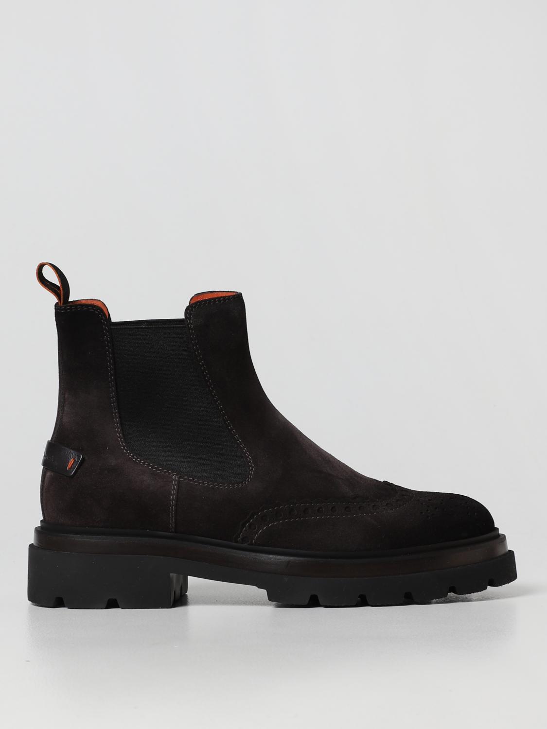 Chelsea Boots Brogue Detailing Chunky Sole
