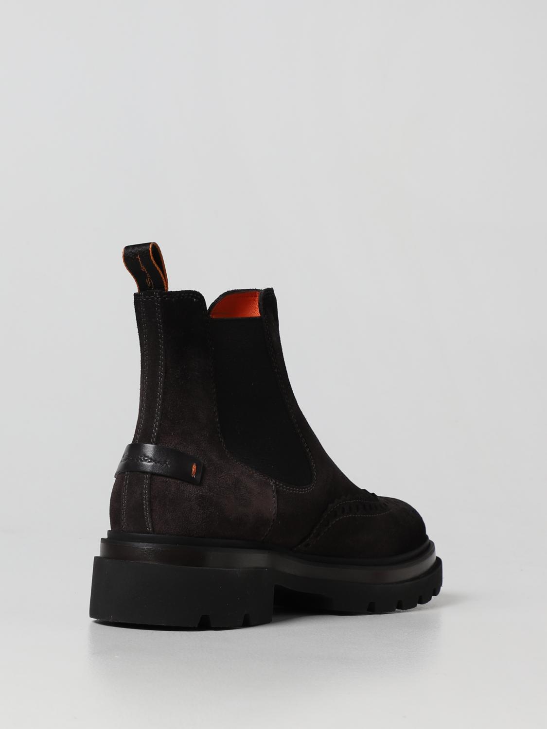 Chelsea Boots Brogue Detailing Chunky Sole