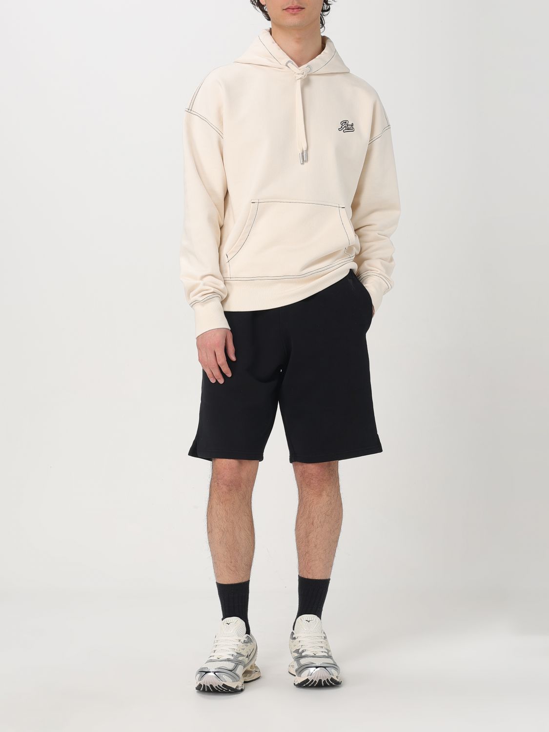 ContrastStitch Hoodie