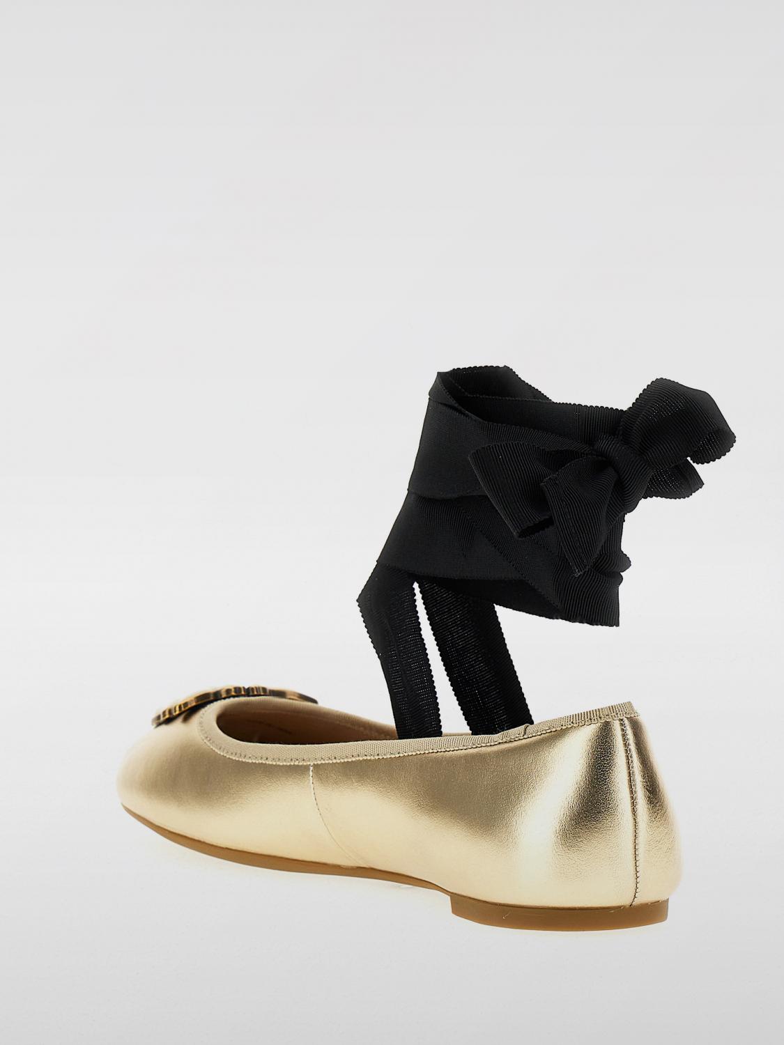 Love Birds Ballerina Flats AnkleTie