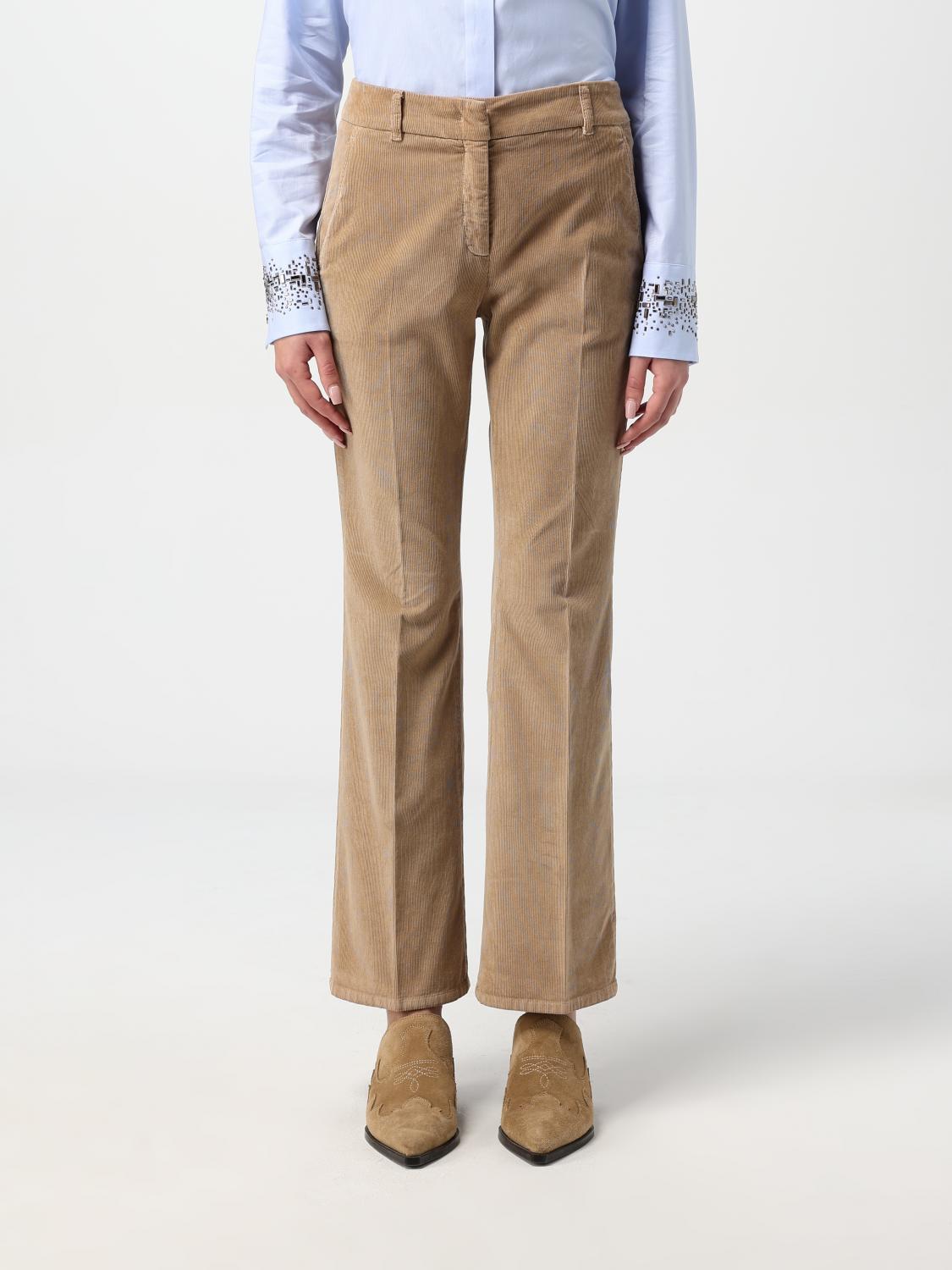 Corduroy Straight Leg Pants