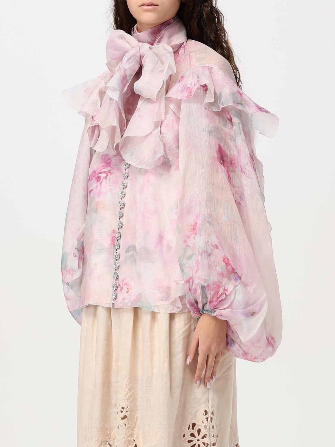 Romantic Floral Blouse Balloon Sleeves