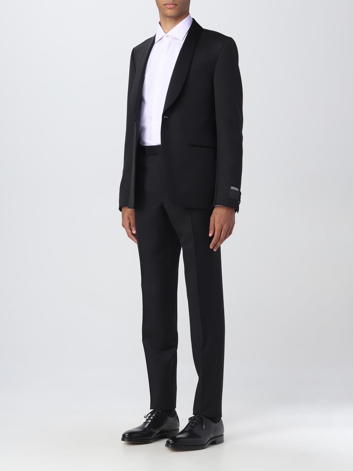Tuxedo Shawl Collar Suit