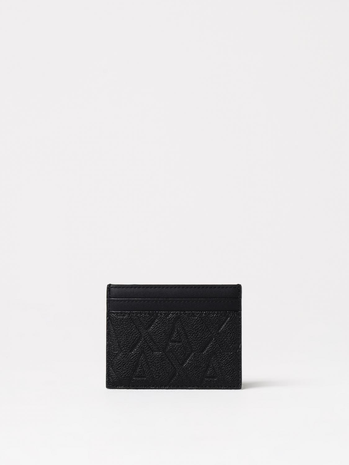 Card Holder Embossed Geometric Pattern