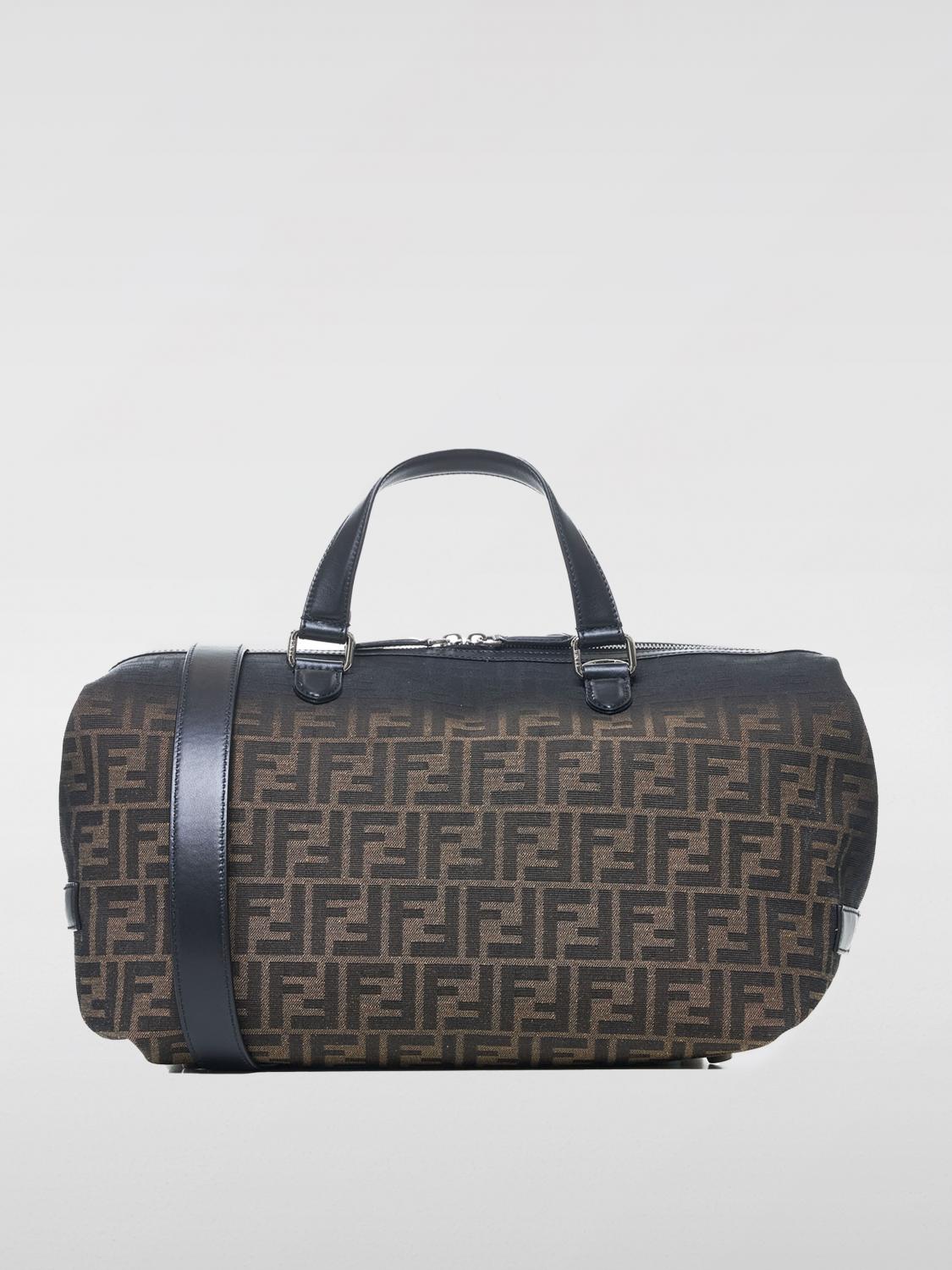 Fendi FF Monogram Boston Bag