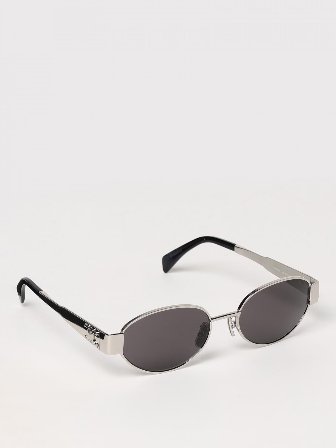 Oval Sunglasses Metal Frame