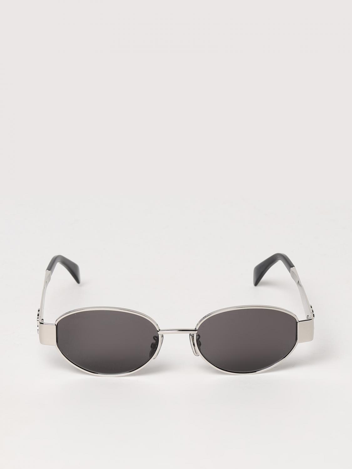Oval Sunglasses Metal Frame