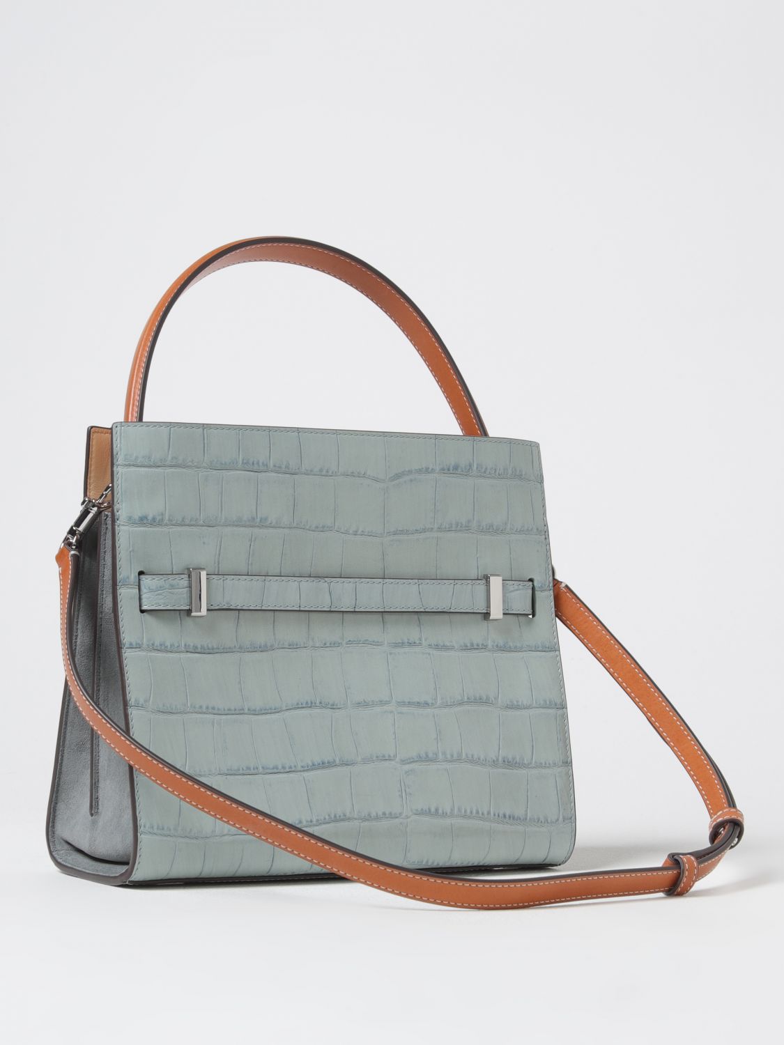 Perry Small Leather Satchel