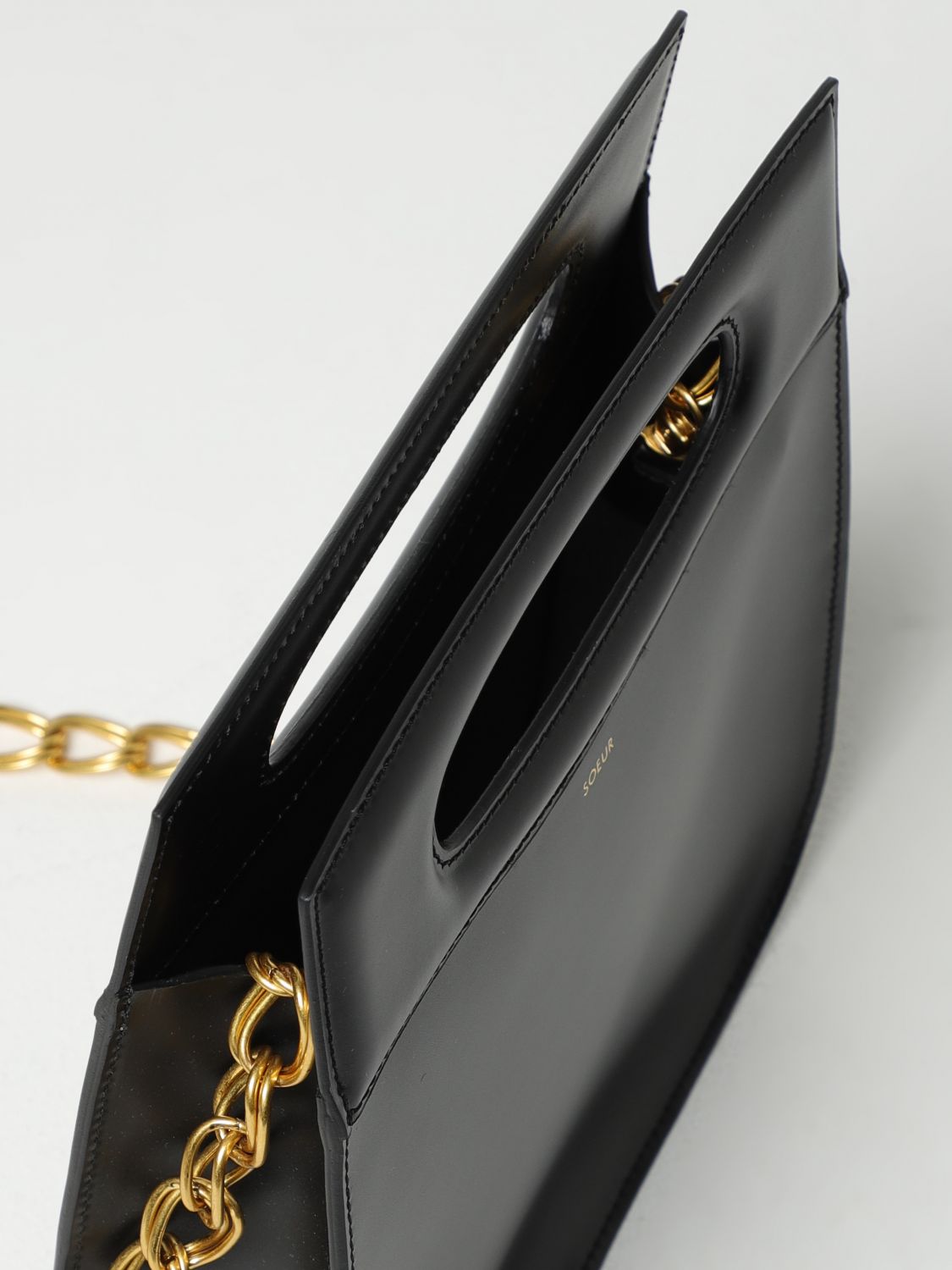 Cherino CutOut Leather Handbag