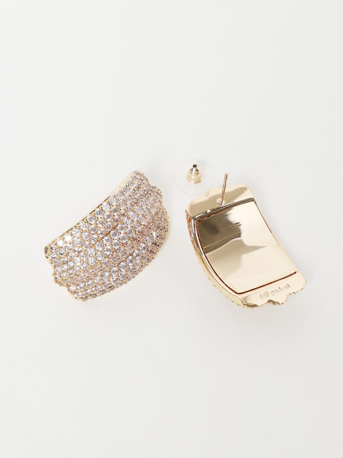 Cubic Zirconia Gold Stud Earrings
