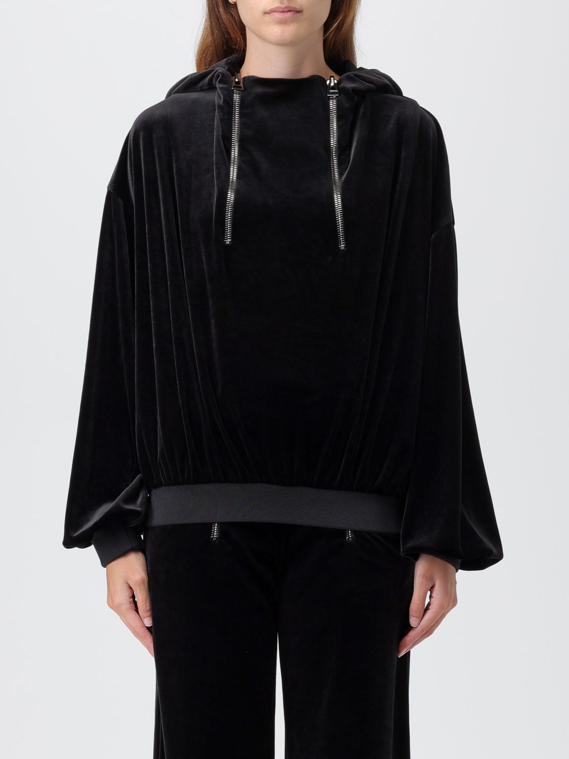 Velour Hoodie Relaxed Fit