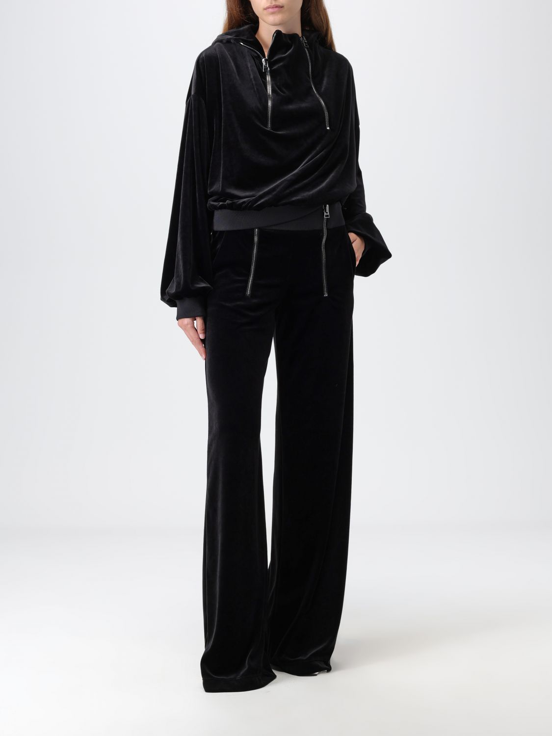 Velour Hoodie Relaxed Fit