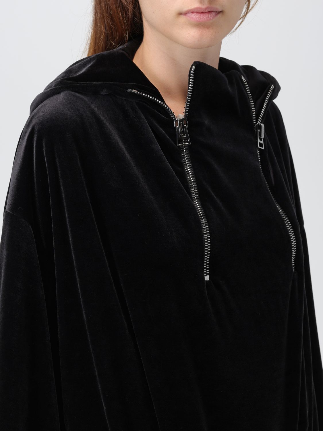 Velour Hoodie Relaxed Fit