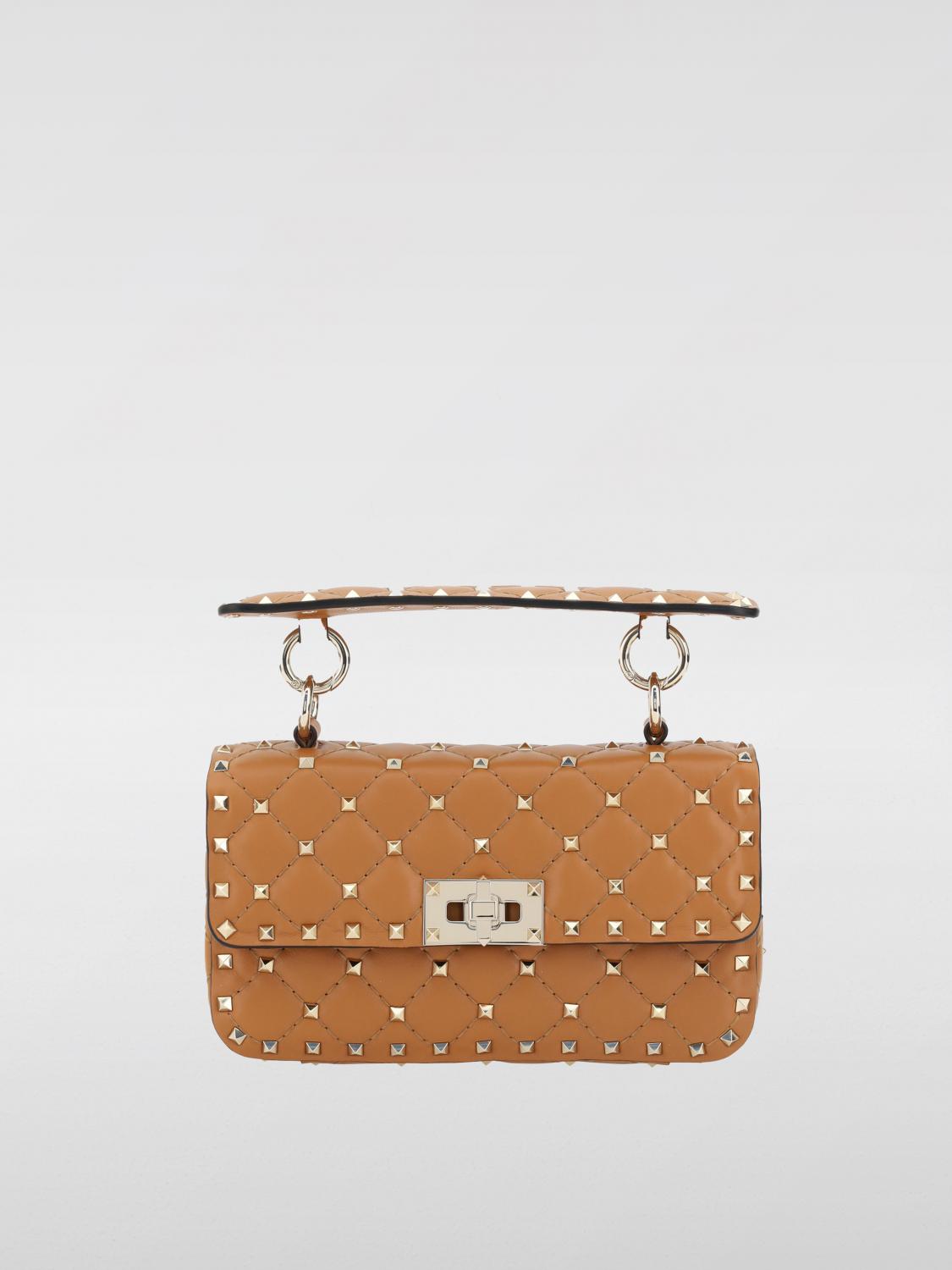 Rockstud Shoulder Bag Quilted Design